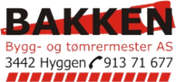 Logo - Bakken Bygg og Tømrermester AS